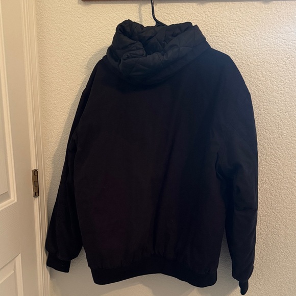 Wolverine Black Quilted Workwear Jacket - Picture 3 of 4